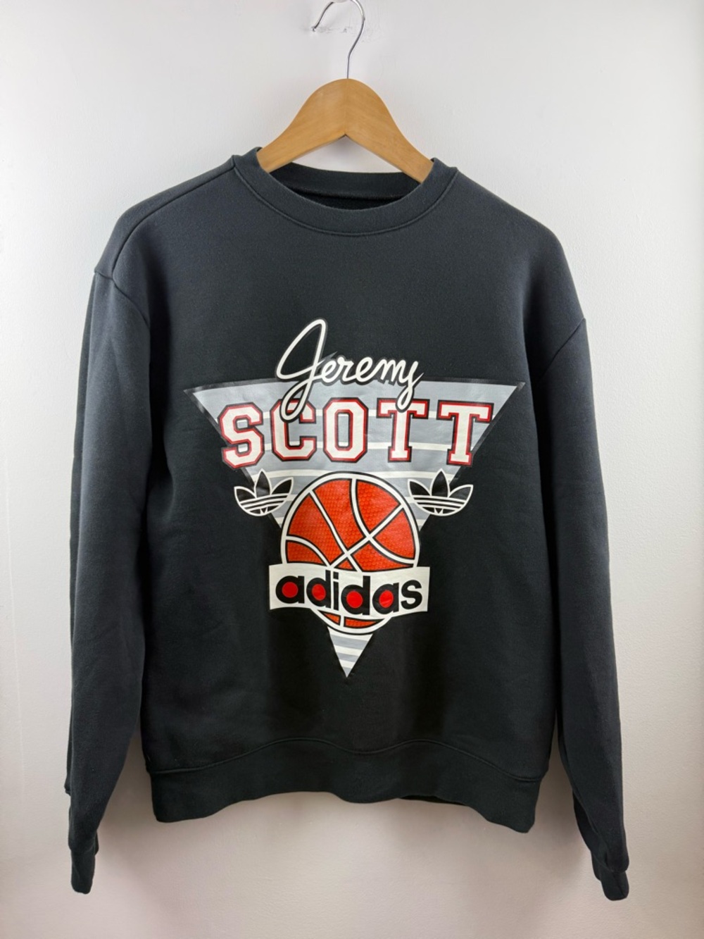 Adidas x Jeremy Scott ObyO Archival Basketball Crewneck Large